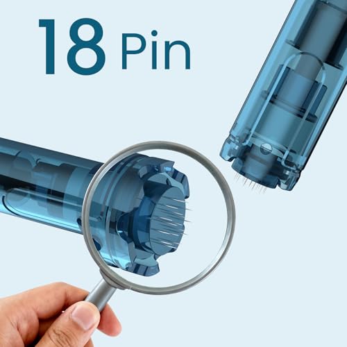 Microneedling Pen Cartridges 0.25mm for Dr Pen M8S/A11 (12-Pack)