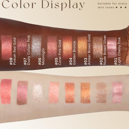 Noerrors Duochrome Shimmer Eyeshadow Palette - Waterproof