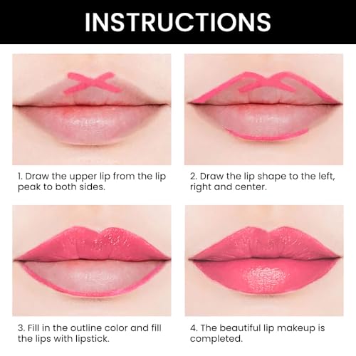 Mauve Lip Liner & Lipstick Combo Set - 2-in-1 Hydrating