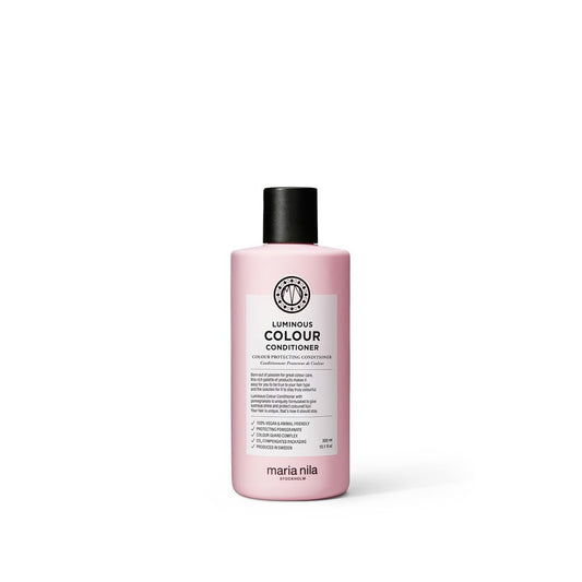 Maria Nila Luminous Colour, Conditioner 10.1 Fl Oz, Reduces Colour Loss from Washing, Pomegranate Counteracts Dehydration, 100% Vegan & Sulfate/Paraben free