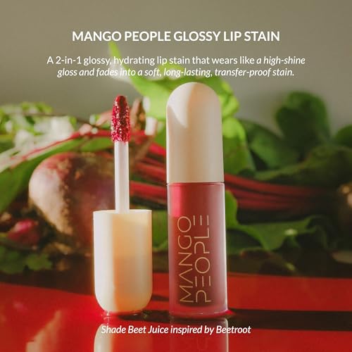 Mango People Hydrating Glossy Fruit Lip Stain - 2-in-1 Tint & Gloss