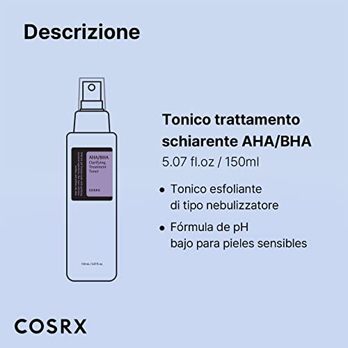 Cosrx AhA/BHA Clarifying Treatment Toner, 5.07 Ounce