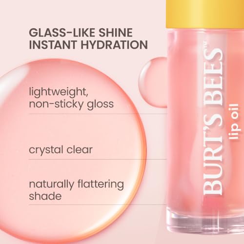 Burt's Bees Vanilla Honey Lip Butter & Clear Day Lip Oil Bundle