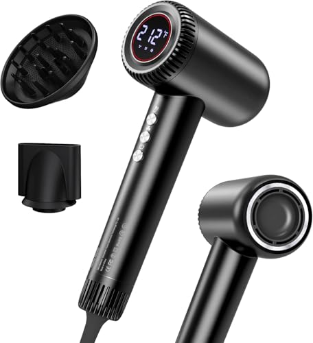 1600W Brushless Hair Dryer with Ionic Technology & 4 Heat Settings