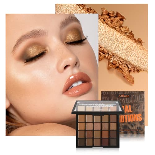 25-Shade Nude Eyeshadow Palette - Matte & Shimmer