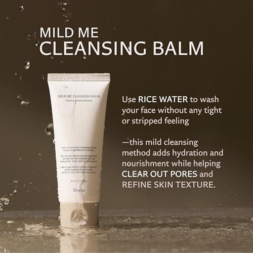 DUEM Mild Me Cleansing Balm - Hydrating Balm-to-Foam Cleanser for Sensitive Skin