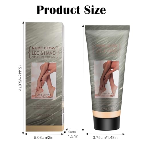Waterproof Leg & Body Concealer Cream with Puff - Full Coverage Makeup