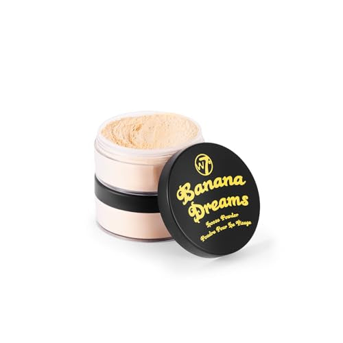 W7 Banana Dreams Setting Powder - Yellow Blurring Powder 2 Pack