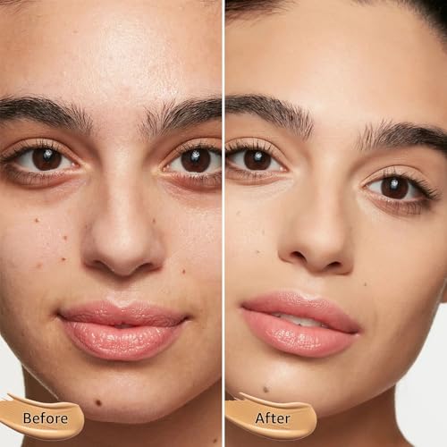 Mushroom Head Air Cushion CC Cream for Older Women, Medium Coverage Lightweight Up To 24H Wear Intense Moisture, Self Adjusting for Mature Skin, Vegan Formula (Natural)
