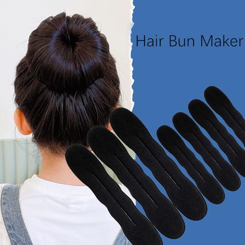 10Pcs Hair Bun Maker Set - Magic Snap Donut Styling Tool