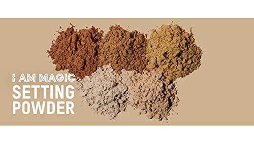 Juvia's Place I Am Magic Loose Setting Powder - Flawless Finishing Powder, Compact Face Powder, Shine-Control Powder Makeup, Powder Foundation, Setting Powder Makeup, Loose Powder Makeup (Gobi)