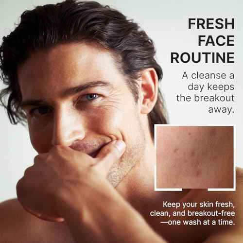 MAXXED Men's Skincare Set - Travel Skincare Set with Under Eye Cream, Charcoal Face Wash, Jojoba Face Scrub and Vitamin C Moisturizer - 4 in 1 Men's Skin Care Kit for Hydration and Pore Cleansing