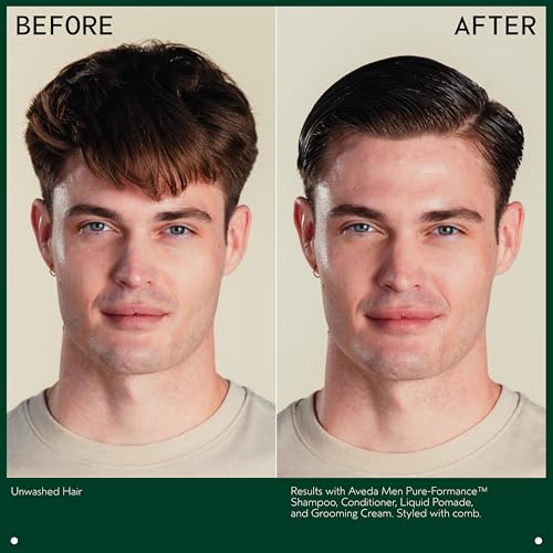 Aveda Men Pure-Formance Shampoo | Daily Lightweight Formula for Men¡¯s Hair | Cleanses and Refreshes Hair and Scalp | Scalp Care | 96% Naturally Derived*, 10.1 Fl Oz