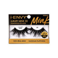 i-ENVY Luxury Mink Collection False Eyelashes 100% Real Mink Glamorous Eye Look Lashes Maximum Fluffiness 3D Multi-Curl Angle (1 Pack)