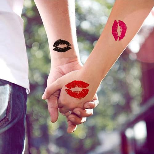 225 Pc Temporary Lip Tattoo Stickers - Valentine's Day Party