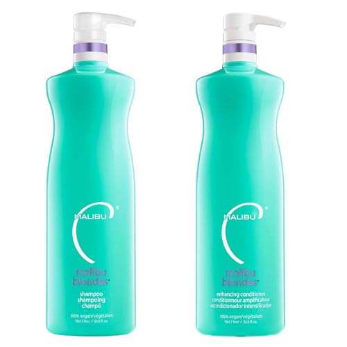 Malibu C Blondes Enhancing Shampoo & Conditioner Duo - 33.8 oz