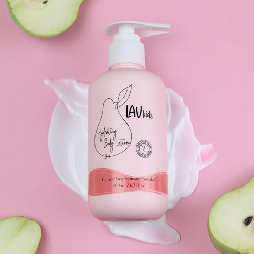 Delicate Body Lotion with Camomile, Sweet Almond and Shea Butter, 200ml Naturally Gentle Kids and Baby Moisturiser Cream, Dermatologically Tested for All Skin Care Types