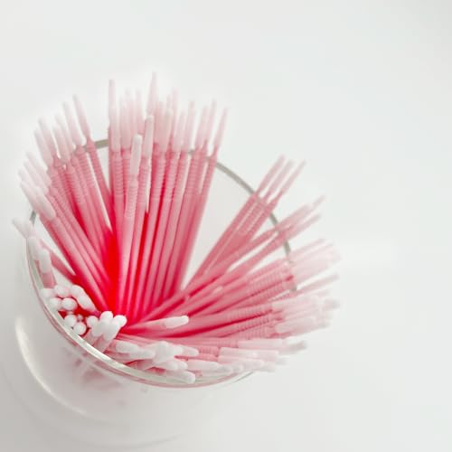 200 Pcs Microbrush Applicators for Eyelash Extensions, Eyelash & Nail Art - i-Laesh