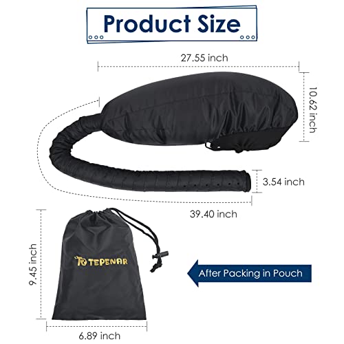 Extra Large Hooded Hair Dryer Bonnet with Adjustable Soft Cap for Fast Styling & Deep Conditioning
