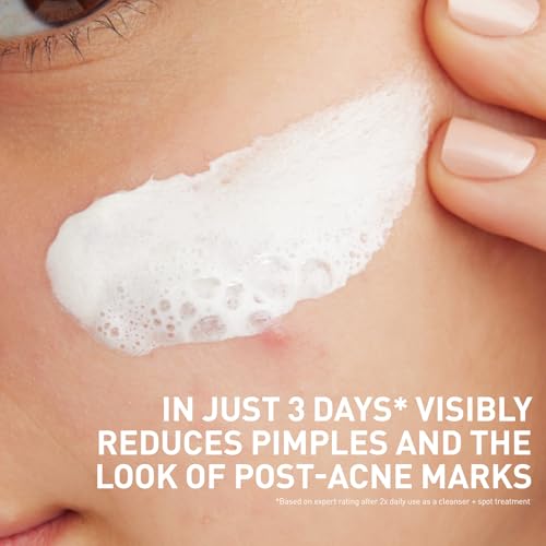 CeraVe Clay to Foam Acne Face Wash - Salicylic Acid, 4oz