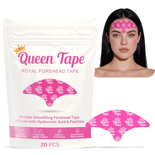 Queen Royal Forehead Tape - Anti-Wrinkle Overnight Skincare (20 pcs)