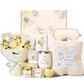Self Care Spa Gift Basket Set for Women with Blanket