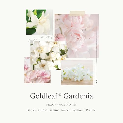 Thymes Goldleaf Gardenia Hand Wash Refill - Lightly Scented Moisturizing Liquid Soap, 24.5 fl oz
