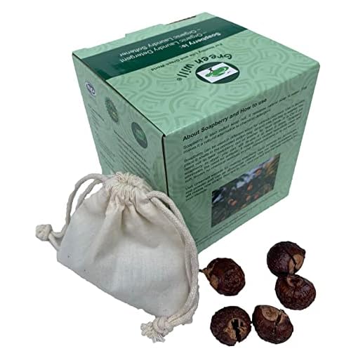 0.75 Pound (12 Ounces) Organic De-seeded Soapberry/Soap Nut with 1 Wash Bag