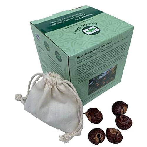 0.75 Pound (12 Ounces) Organic De-seeded Soapberry/Soap Nut with 1 Wash Bag