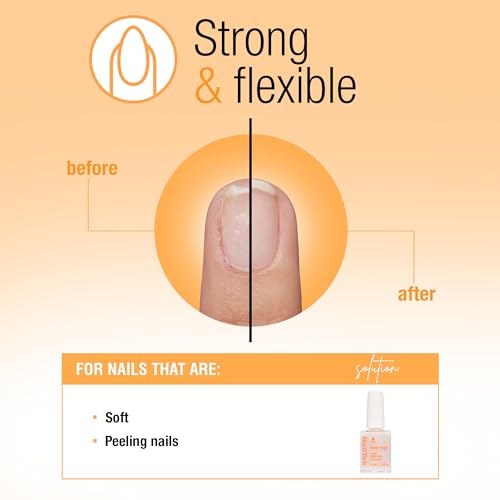 Nail Tek Ridge Filler Formula 2 - Strengthening Base Coat for Soft Nails