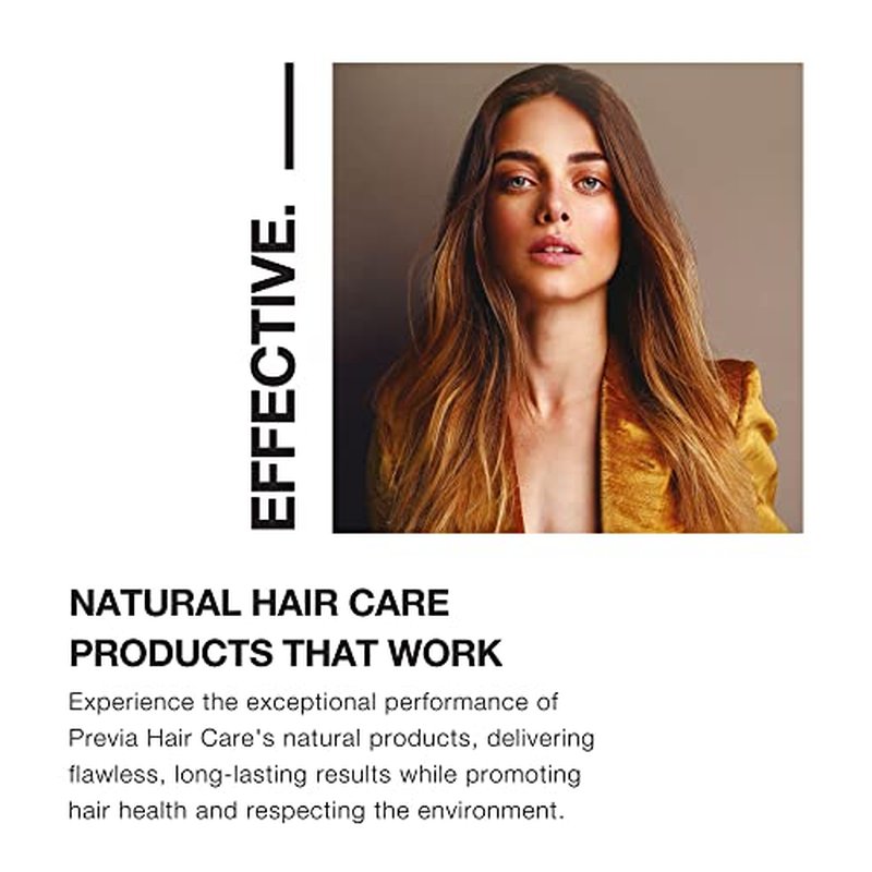 PREVIA Hair Gloss Serum - Anti-Frizz Leave-In Conditioner 6.7oz