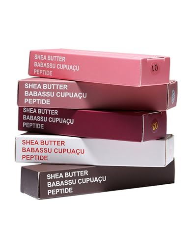 Fafamoon Peptide Lip Gloss Set - 5 Colors, Non-Sticky & Hydrating