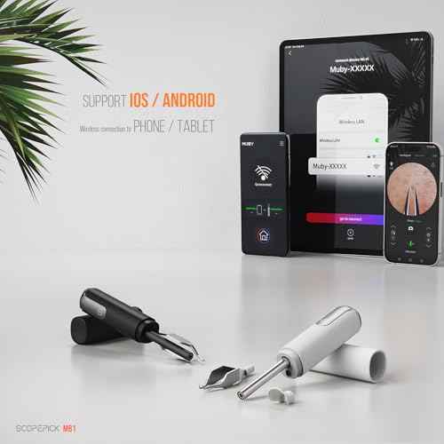 Blackhead Removal Tweezer with 1080p Camera, Ultimate Precision: Blackhead Removal with Camera - Perfect for Delicate Tasks! - - Eyebrow Tweezer, Pull White Hair (White)