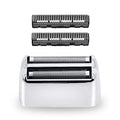 FXFS2 Replacemnet Foil and Cutter Compatible with Bab-yli-ss PRO Barbe-rology Double Foil Shaver, Shaver Head for Bab-yli-sspro Replacement Blade