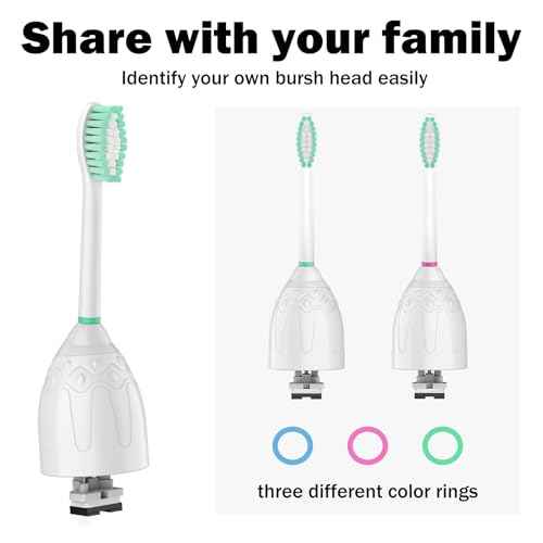 Toothbrush Heads for Philips Sonicare Replacement Brush Heads Medium Soft Dupont Bristles Electric Toothbrush Replacement Heads Fit E-Series Essence Xtreme Elite Advance and CleanCare, 2 Pack, White