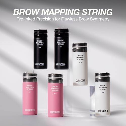 Curacoro Brow Mapping String 30m - Pre-Inked Eyebrow Thread
