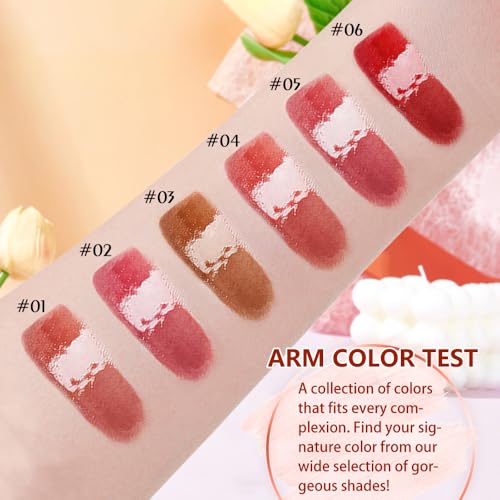 2-in-1 Matte Liquid Lipstick & Clear Lip Gloss 24H Waterproof