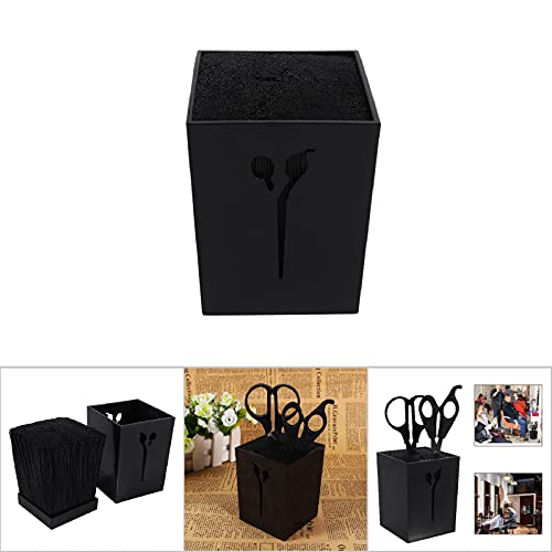 2Pcs Salon Scissor Holder Set with Anti-Slip Base