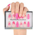 Nail Reformation Press On Nails - Peony Pop Floral Almond 30pc