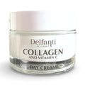 Delfanti-Milano ? COLLAGEN and VITAMIN C ? Illuminating Day Cream ? Face and Neck Moisturizer with pure Hyaluronic Acid ? Made in Italy ? 1.7 oz