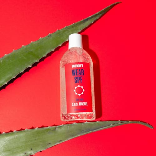 S.O.S Aloe Gel - 97% Pure Undiluted Aloe for Soothing Skin Relief