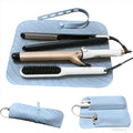 Heat Resistant Silicone Mat Pouch for Curling Iron & Styling Tools