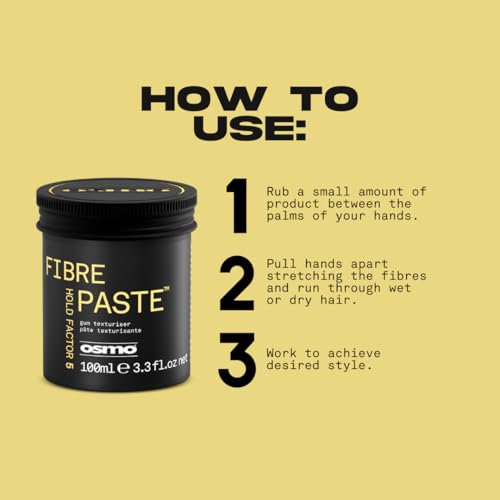 Osmo Fibre Paste Hair Texturiser Moulding Paste 100ml