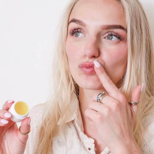Lip Session Lip Balm Vanilla (Original) Flavor .33 Oz. Jars with Vitamin E & Cocoa Butter - Moisturizes & Soothes Dry, Cracked, or Chapped Lips (2 Pack)