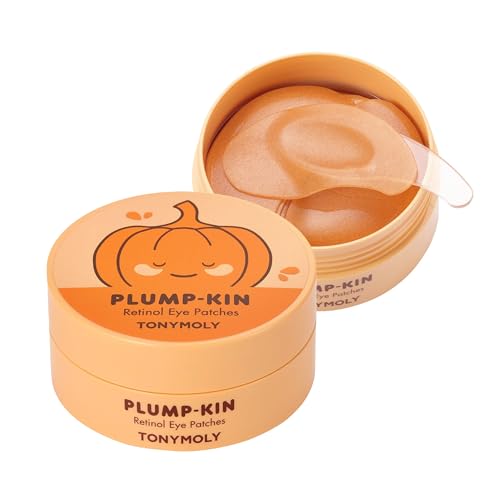 TONYMOLY Pumpkin Retinol Under Eye Patches, 30 Pairs