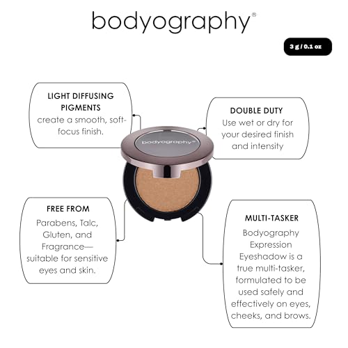 Bodyography Expressions Eye Shadow – Cleopatra Dark Peach