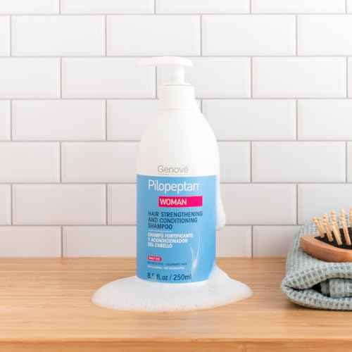Pilopeptan Woman Hair Strengthening and Conditioning Shampoo | Revitalize & Nourish with Peptan 3 Complex | Boost Core Strength, Reduce Breakage | Volumizing, Healthy Thickness & Plush Softness