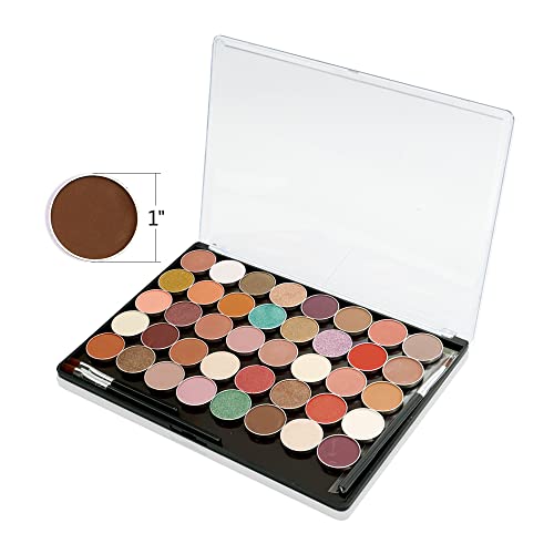 XL Magnetic Makeup Palette with Clear Cover - DIY Eyeshadow