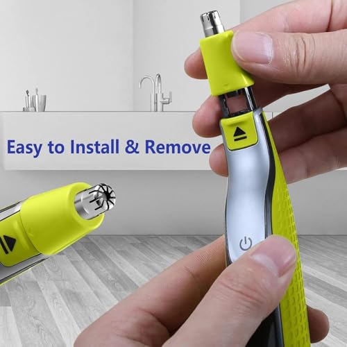 Nose Hair Trimmer Replacement Heads for Philips OneBlade QP Series