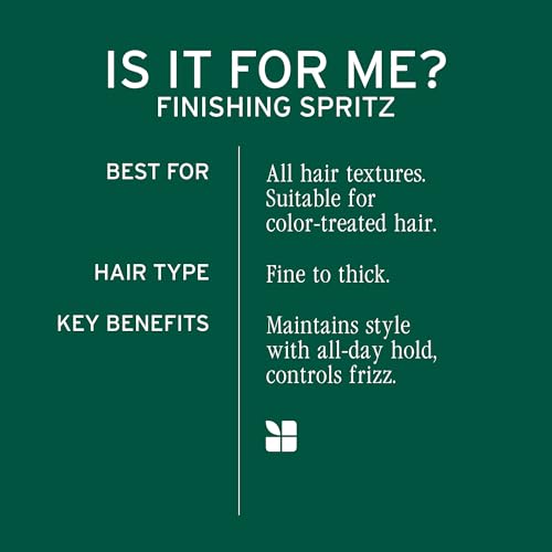 BIOLAGE Finishing Spritz - Strong Hold, Quick Dry Non-Aerosol Hairspray, Controls Frizz for Up to 24 Hours, Vegan & Cruelty-Free, packaging may vary